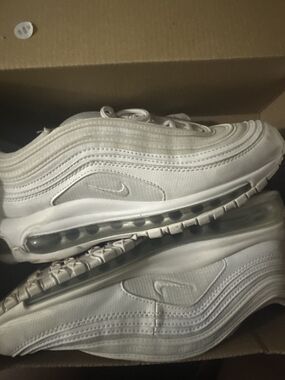 Nike White Air Max 97 Premium Sneakers